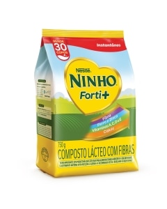 Composto Lácteo NINHO Forti+ Fibras Sachê 750g