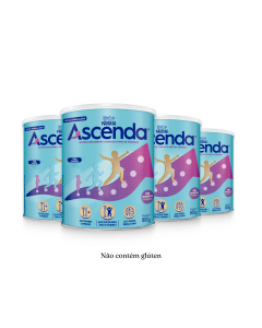 Combo Ascenda Sem Sabor 800g 4 Latas