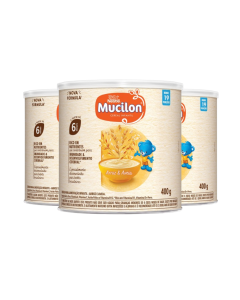 Leve 3 Pague 2 - Cereal Infantil Mucilon Arroz e Aveia 400g