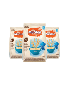 Leve 3 Pague 2 - Cereal Infantil Mucilon Arroz 180g