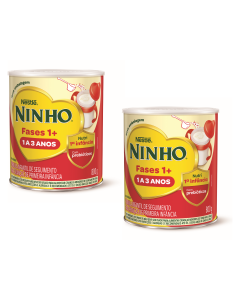 Combo Ninho Fases 1+ 800g - 2 Unidades