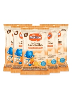 Leve 5 Pague 4 - Snack Mucilon Laranja e Banana 35g