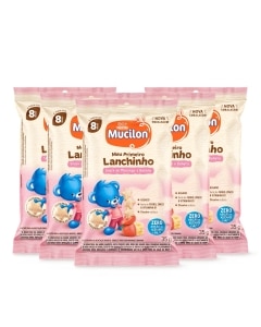 Leve 5 Pague 4 - Snack Mucilon Morango e Banana 35g