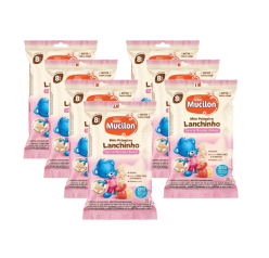 40% OFF - Combo Snack Mucilon Morango e Banana 35g