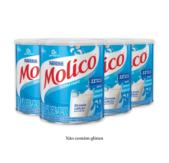 Combo Molico Desnatado Lata 280g 4 Latas