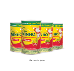 Combo Ninho Fases 1+ 1,2kg 4 Latas 