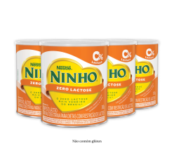 Combo 15% OFF - NINHO Zero Lactose Lata 380g