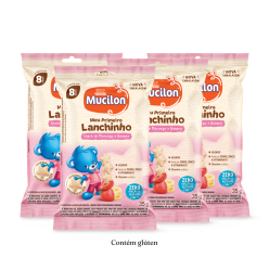 Leve 4 Pague 3 - Snack Mucilon Morango e Banana 35g