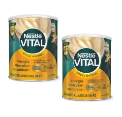 Combo Vital Baunilha 720g 40% OFF Na Segunda Lata