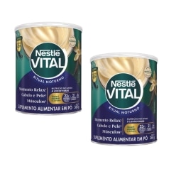 Combo Vital Noturno Baunilha 360g 40% OFF na Segunda Lata