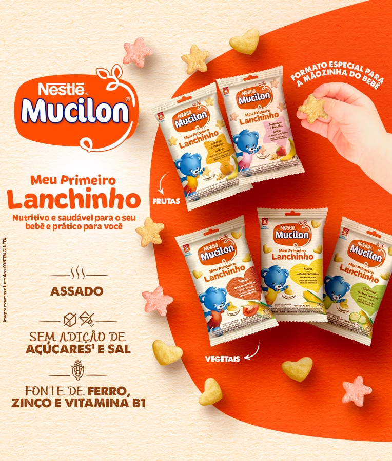 Chegou meu primeiro lanchinho